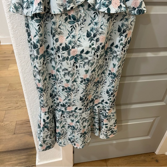 NWT Antonio Melani Pippa Floral Fit & Flare Peplum Dress - Picture 7 of 9